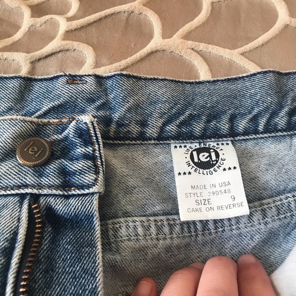 Vintage L.e.i Ripped Boyfriend Jeans - Picture 4 of 7